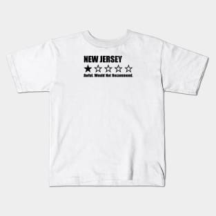 New Jersey One Star Review Kids T-Shirt